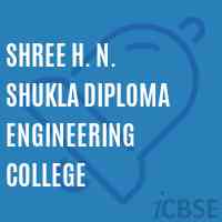 Shree H. N. Shukla Diploma Engineering College Logo