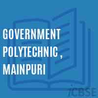 Government Polytechnic , Mainpuri College Logo