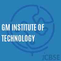 Gm Institute of Technology Logo