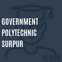 Government Polytechnic Surpur College Logo