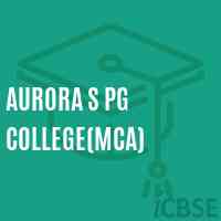 Aurora S Pg College(Mca) Logo