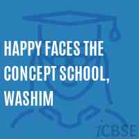 Happy Faces The Concept School, Washim Logo
