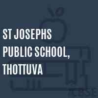 St Josephs Public School, Thottuva Logo