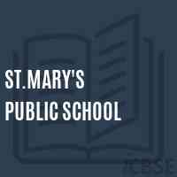 St.Mary's Public School Logo