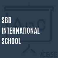 Sbd International School Logo