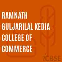 Ramnath Guljarilal Kedia College of Commerce Logo