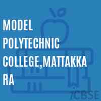 Model Polytechnic College,Mattakkara Logo