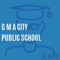 G M A City Public School Logo