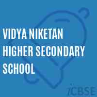 Vidya Niketan Higher Secondary School Logo