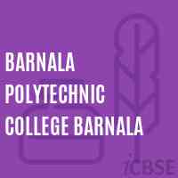 Barnala Polytechnic College Barnala Logo