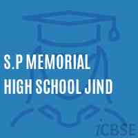 S.P Memorial High School Jind Logo