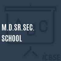 M.D.Sr.Sec. School Logo