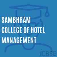 Sambhram College of Hotel Management Logo