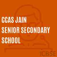 Ccas Jain Senior Secondary School Logo