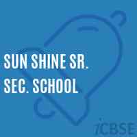 Sun Shine Sr. Sec. School Logo