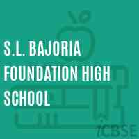 S.l. Bajoria Foundation High School Logo