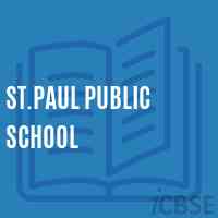 St.Paul Public School Logo