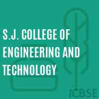 S.J. College of Engineering and Technology Logo