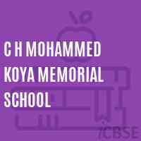 C H Mohammed Koya Memorial School Logo