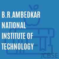 B.R.Ambedkar National Institute of Technology Logo