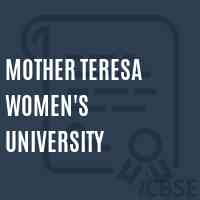 Mother Teresa Women's University Logo