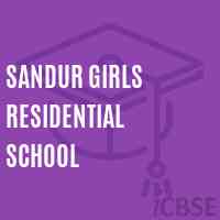 Sandur Girls Residential School Logo