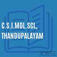C.S.I.Mdl.Scl, Thandupalayam Middle School Logo