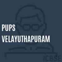 Pups Velayuthapuram Primary School Logo