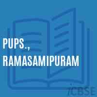 Pups., Ramasamipuram Primary School Logo