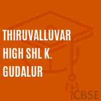 Thiruvalluvar High Shl K. Gudalur High School Logo