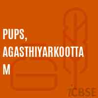 Pups, Agasthiyarkoottam Primary School Logo