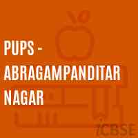 Pups - Abragampanditar Nagar Primary School Logo