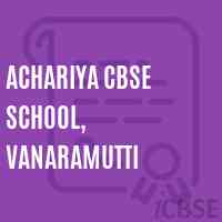 Achariya Cbse School, Vanaramutti Logo
