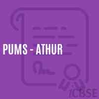 Pums - Athur Middle School Logo