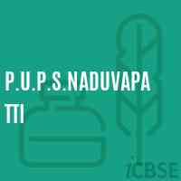 P.U.P.S.Naduvapatti Primary School Logo