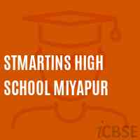 Stmartins High School Miyapur Logo