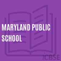 Maryland Public School Logo