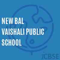 New Bal Vaishali Public School Logo