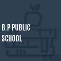 B.P Public School Logo