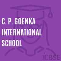 C. P. Goenka International School Logo