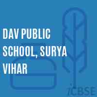 Dav Public School, Surya Vihar Logo