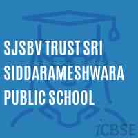 SJSBV Trust Sri Siddarameshwara Public School Logo
