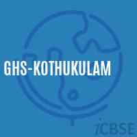Ghs-Kothukulam Secondary School Logo