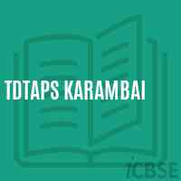Tdtaps Karambai Primary School Logo