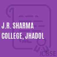 J.R. Sharma College, Jhadol Logo