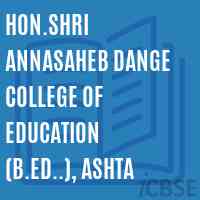 Hon.Shri Annasaheb Dange College of Education (B.Ed..), Ashta Logo