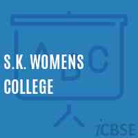 S.K. Womens College Logo