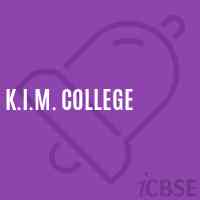 K.I.M. College Logo