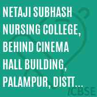 Netaji Subhash Nursing College, Behind Cinema Hall Building, Palampur, Distt. Kangra Logo