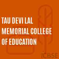 Tau Devi Lal Memorial College of Education Logo